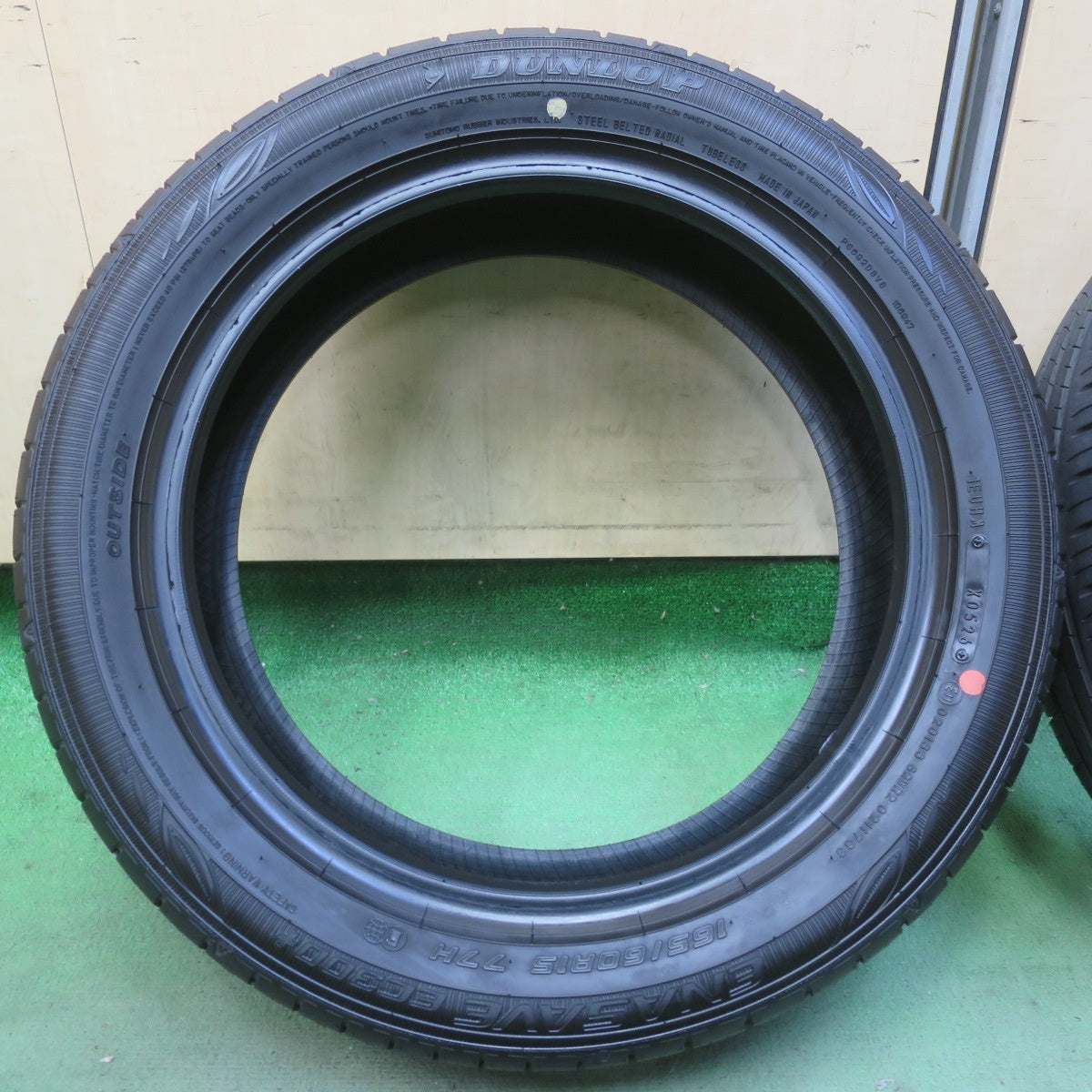 新車外し！26年◎165/60R15 ダンロップ エナセーブ EC300+ タイヤ 15インチ ハスラー デリカミニ キャスト フレアクロスオーバー 等◎6083108イノタ