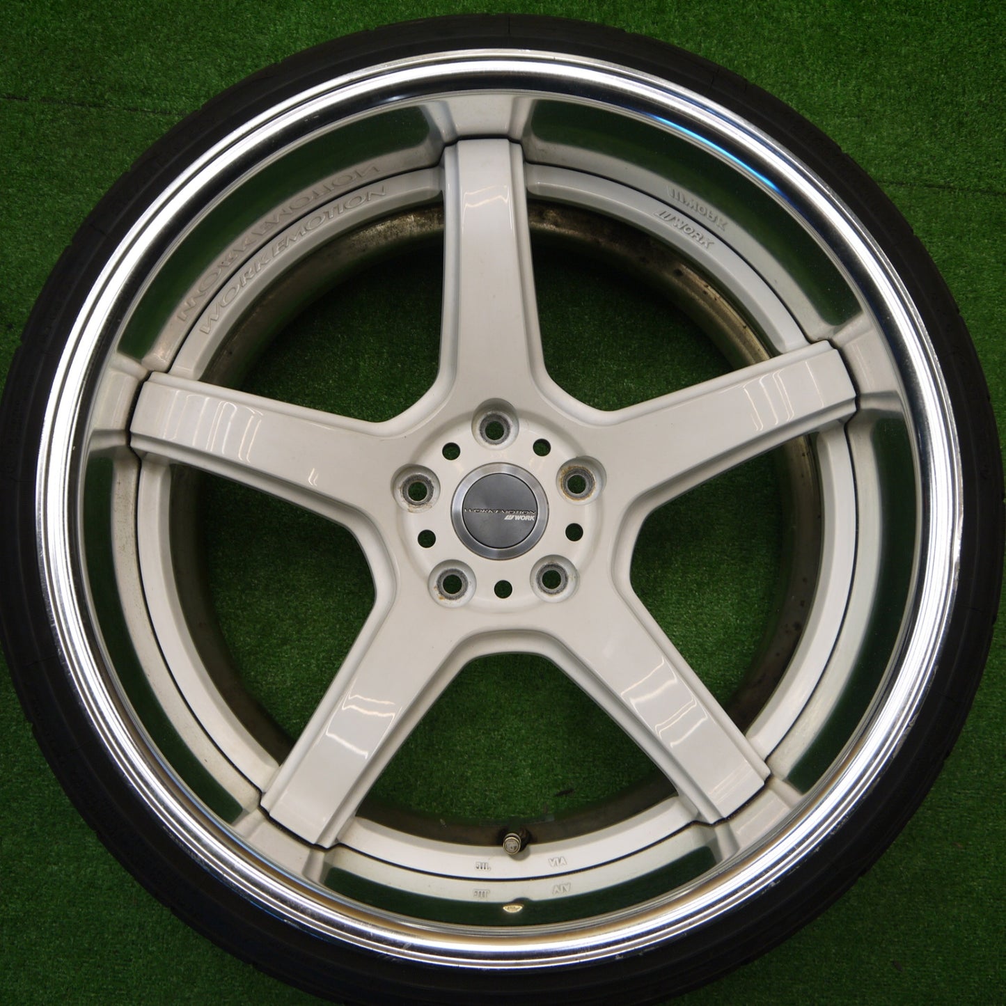 バリ溝！8.5分★WORK EMOTION T5R2P 215/35R19 225/35R19 ニットー NT555 G2 ワーク エモーション 19インチ PCD114.3/5H★5102006Hノ