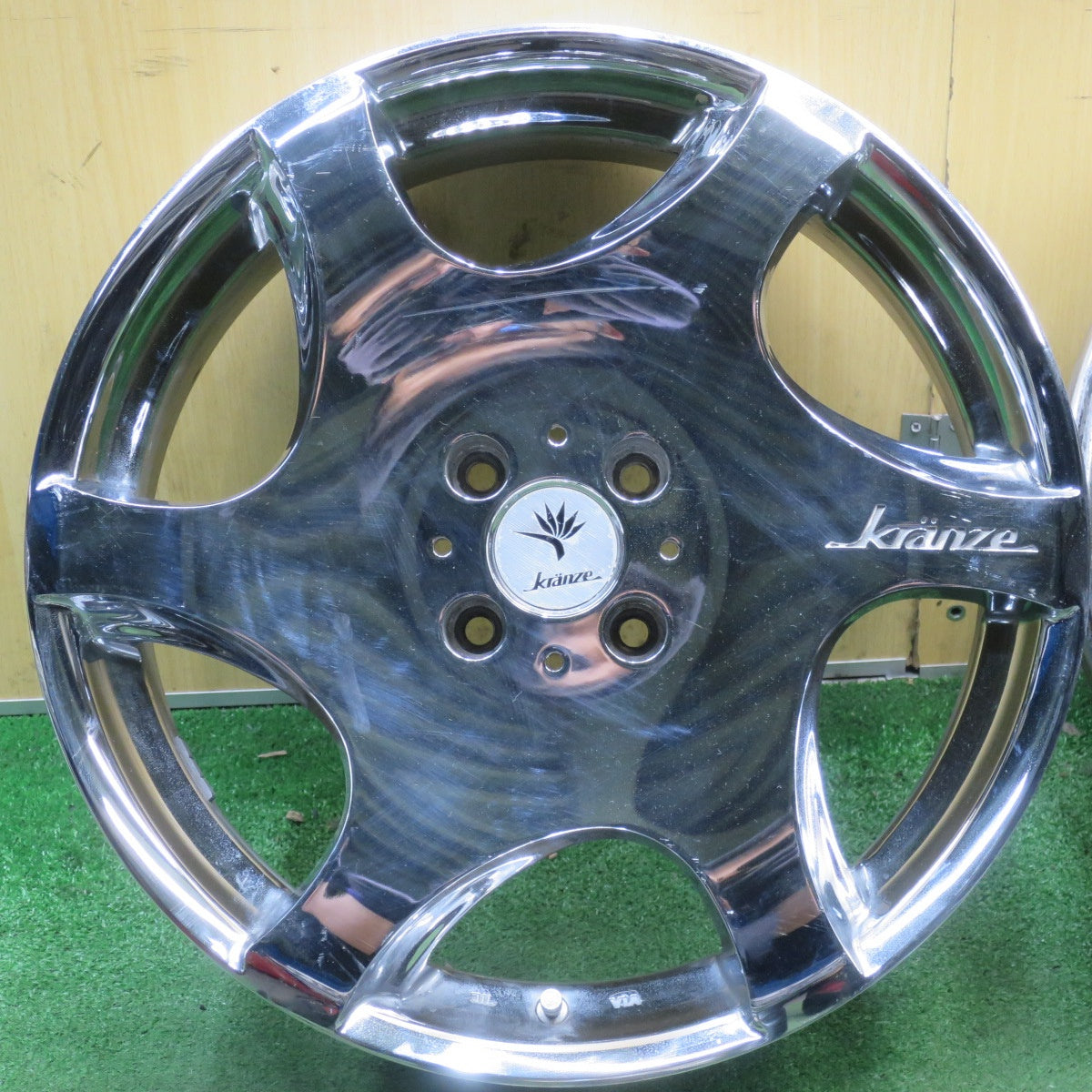 4本価格★kranze クレンツェ バズレイア weds 17インチ ホイール ウェッズ 17×6.5J PCD100/4H★6050401NJホ