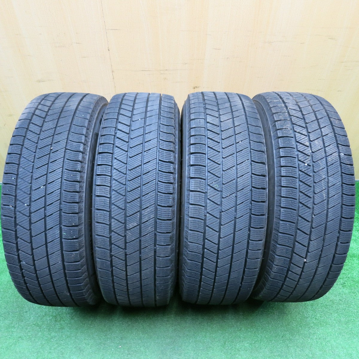 バリ溝！21年！9分★RAYS DAYTONA FDX 215/65R16 スタッドレス ブリヂストン ブリザック VRX3 レイズ デイトナ 16インチ PCD139.7/6H★5110808HAス