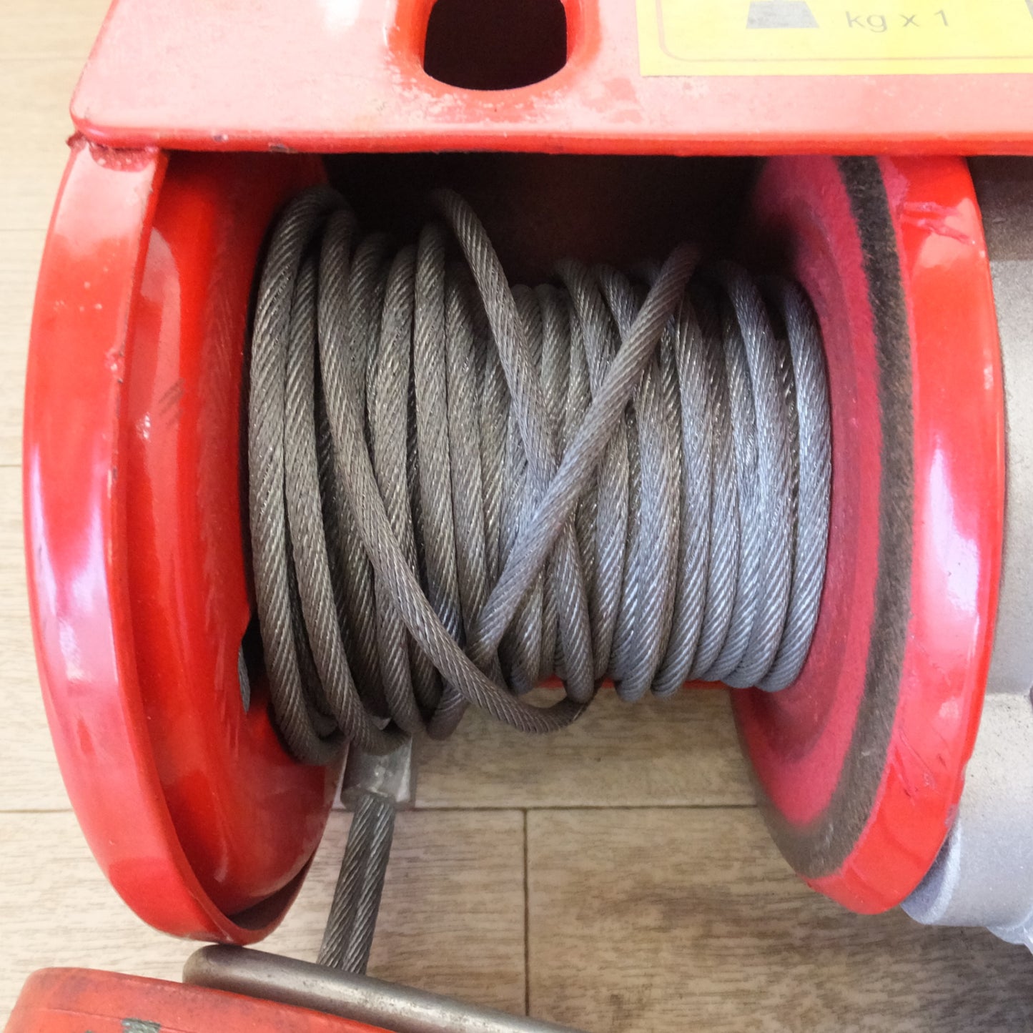 [送料無料] ★電動ホイスト MICRO ELECTRIC ROPE HOIST HGS-B 200/400KG 12/6M　100V-50Hz/60Hz★