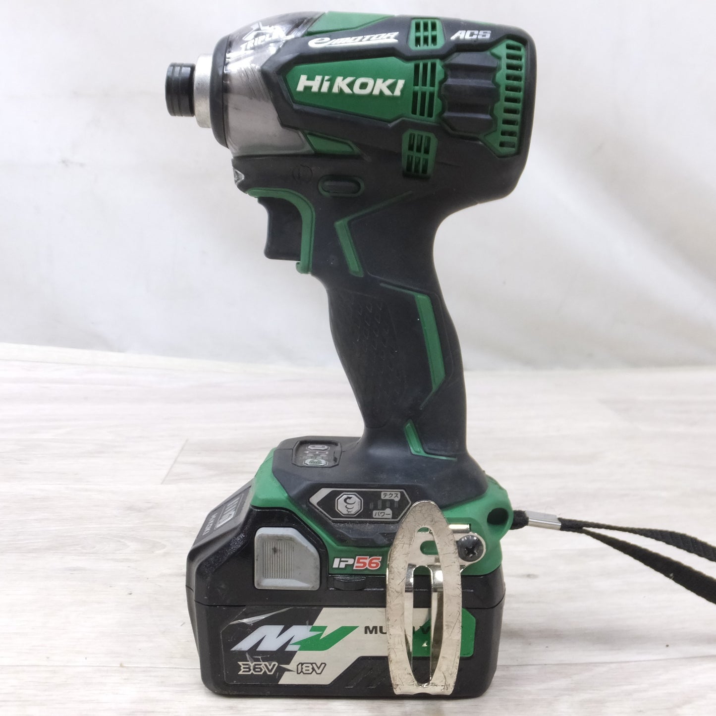 [送料無料] バッテリー2個◆ハイコーキ HiKOKI コードレス インパクト ドライバ WH18DDL2 充電器 ケース 付き 電動 工具◆