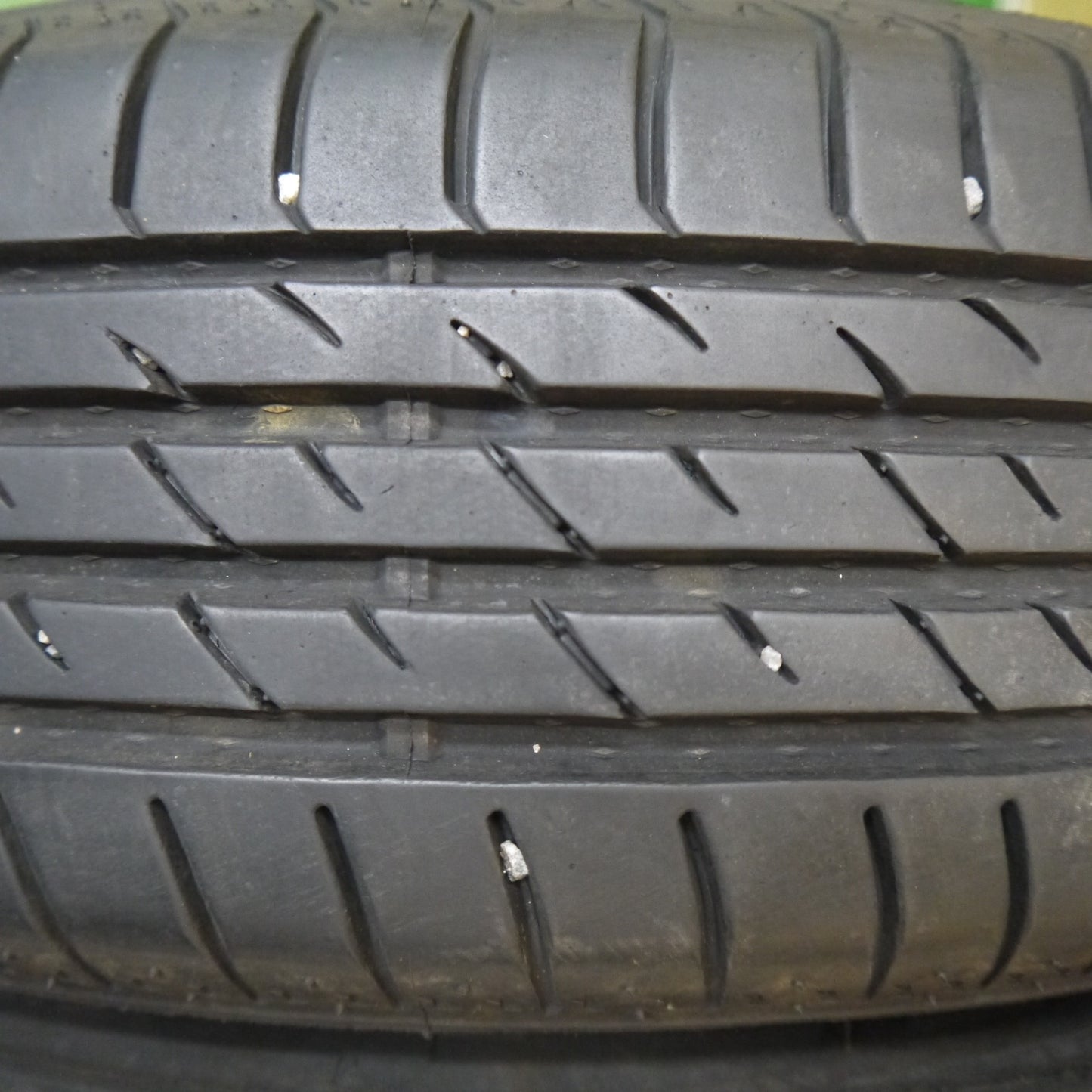 バリ溝！25年！8.5分★155/65R14 マックストレック MAXIMUS M2 スチール ホイール 14インチ PCD100/4H★6011305Hノ