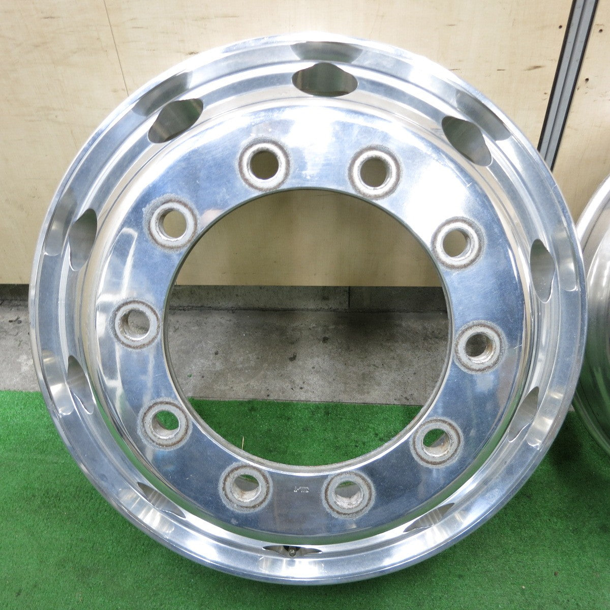 2本価格★トラック ALCOA アルミ ホイール 22.5インチ 22.5×7.50 アルコア PCD335/10H★5100706ナホ