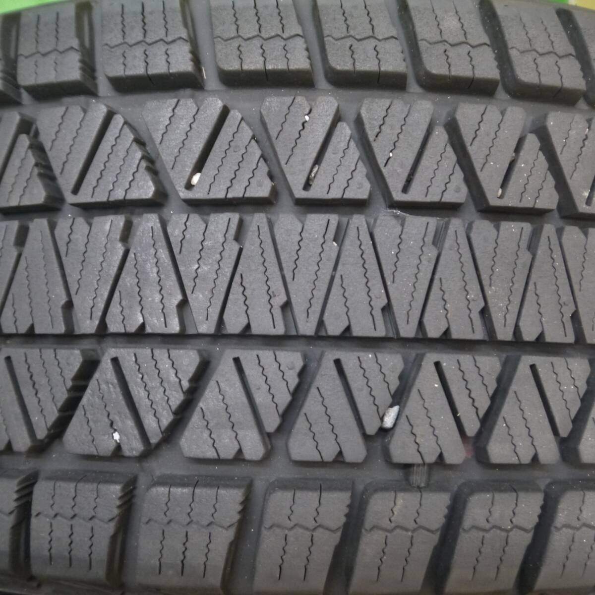 バリ溝 23年 綺麗 9.5分以上★スタッドレス 225/60R17 ブリヂストン ブリザック DM-V3 VIOLENTO KS PCD114.3/5H★4111810Hス