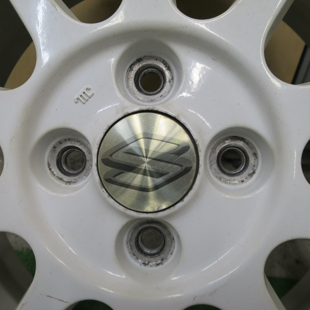 4本価格◎スズキ HT81S スイフト スポーツ 純正 ホイール 15インチ 15×5J PCD100/4H◎6081701NGホ