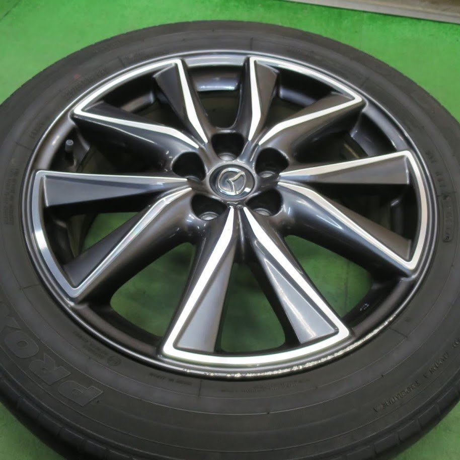 キレイ★マツダ CX-5 純正 225/55R19 トーヨー プロクセス R46 19インチ CX5 PCD114.3/5H★5032001イノ