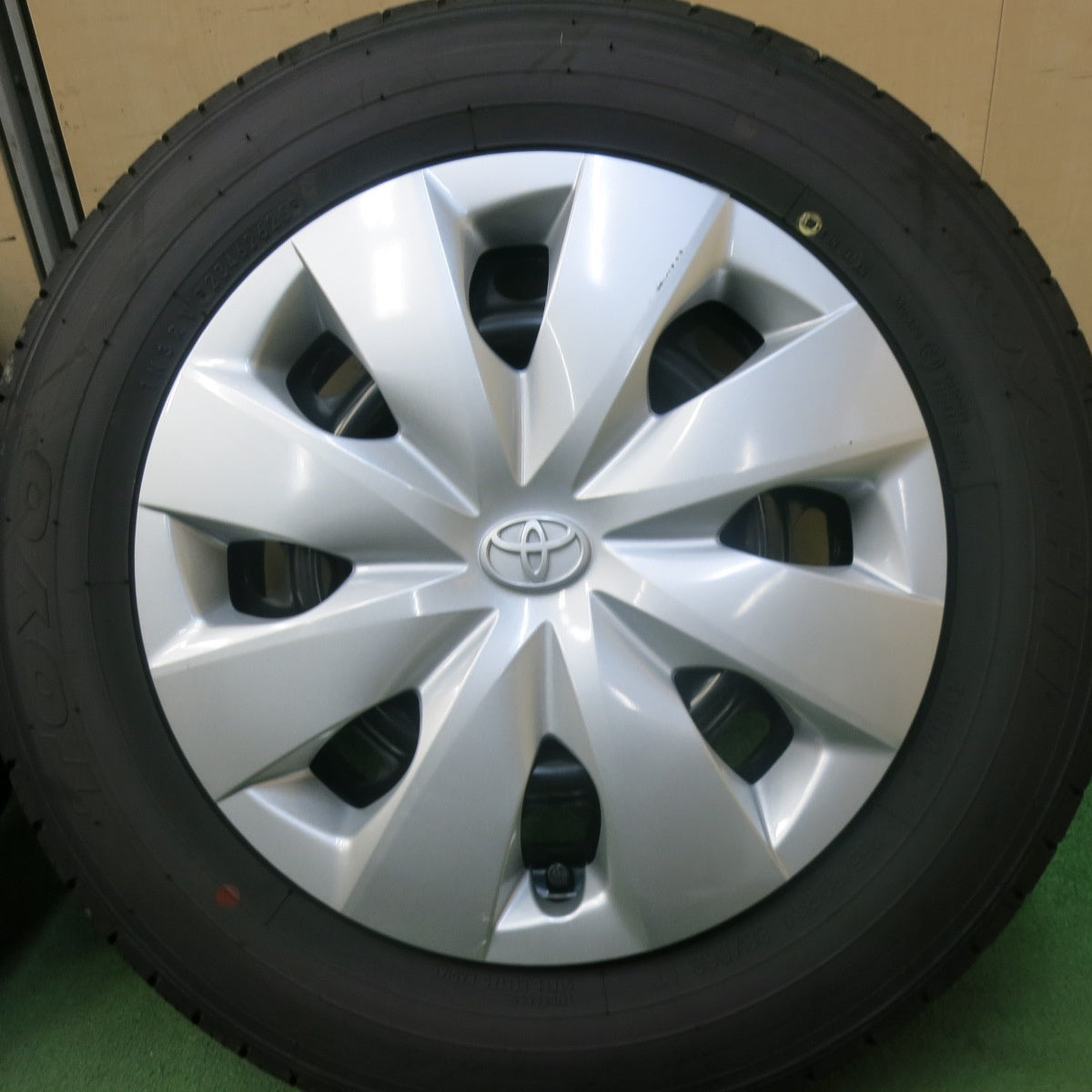 新車外し！25年★トヨタ プロボックス 純正 スチール 155/80R14 88/86S トーヨー H11 14インチ PCD100/4H★5100403SKノ