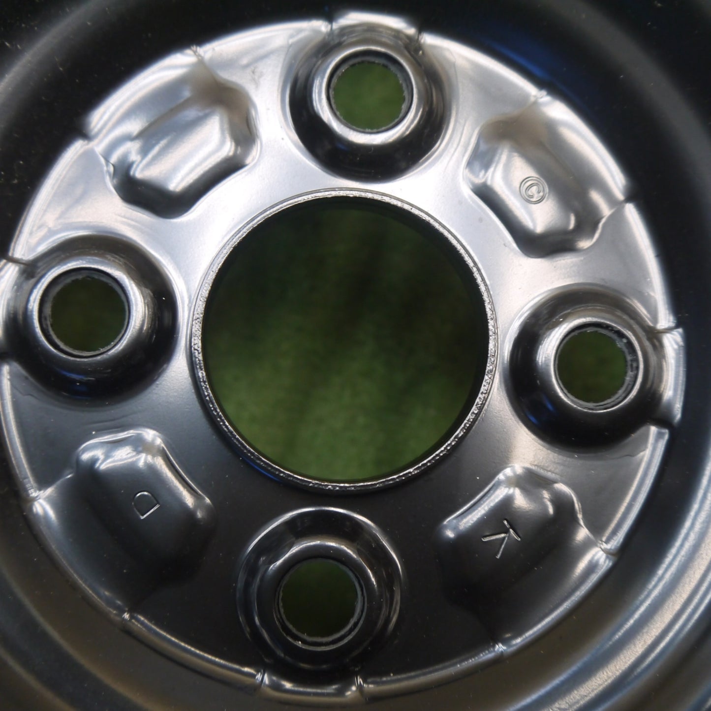 新車外し★ダイハツ ムーヴ キャンバス 純正 スチール ホイール 14インチ 14×4.5J PCD100/4H★6071405Hホ