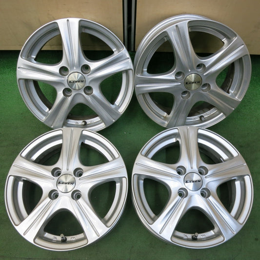 キレイ★LEBEN レーベン 14インチ ホイール 14×5.5J PCD100/4H★5021410SYホ
