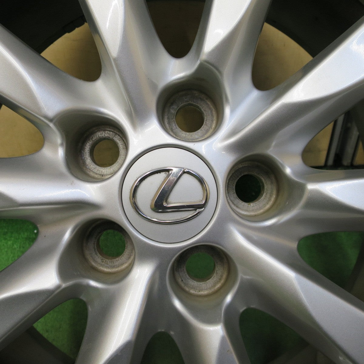 4本価格◎レクサス LS 460 純正 ホイール 18インチ 18×7.5J PCD120/5H◎6081002NGホ