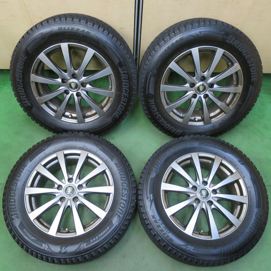 バリ溝！8.5分★スタッドレス 225/65R17 ブリヂストン ブリザック DM-V3 MANARAY SPORT マナレイスポーツ 17インチ PCD114.3/5H★5092608イス