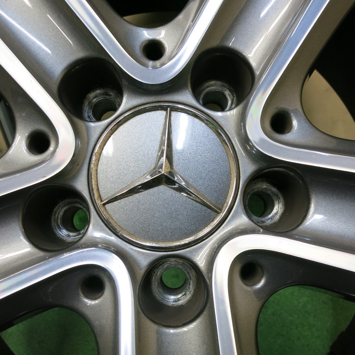 4本価格★ベンツ GLCクラス X253 純正 ホイール 18インチ 18×8J PCD112/5H★5051301SYホ