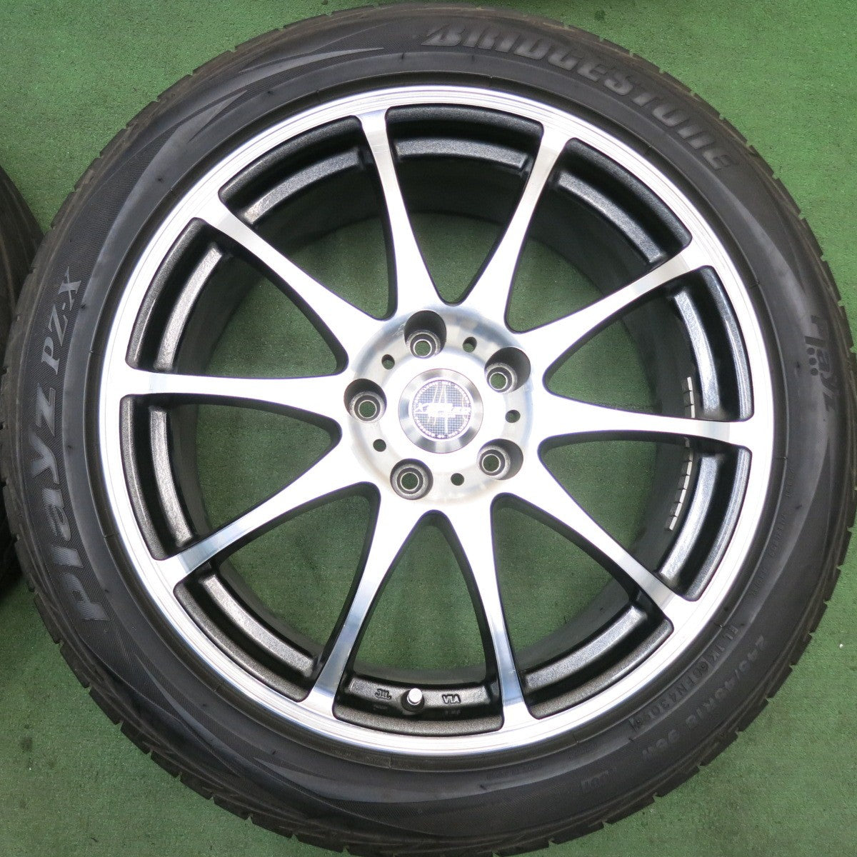 4本価格★245/45R18 ブリヂストン プレイズ PZ-X X CROSS SPEED PREMIUM クロススピード プレミアム 18インチ PCD114.3/5H★6052806HAノ