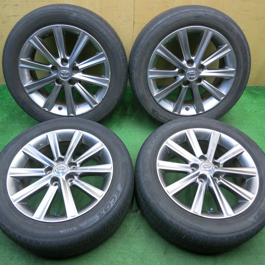 4本価格★トヨタ カムリ 純正 215/55R17 ヨコハマ エコス ES31 17インチ PCD114.3/5H★5042303NJノ