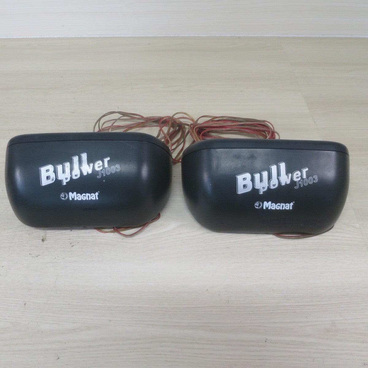 ♪Bull Power 3Way スピーカー システム J1003 MaGnat 置き型 ビンテージ カー オーディオ 旧車 当時物♪