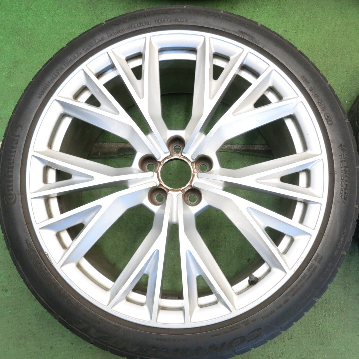 4本価格◎アウディ A7 4G 純正 265/35R20 コンチネンタル エクストリームコンタクト DWS06 20インチ PCD112/5H◎6072603HAノ