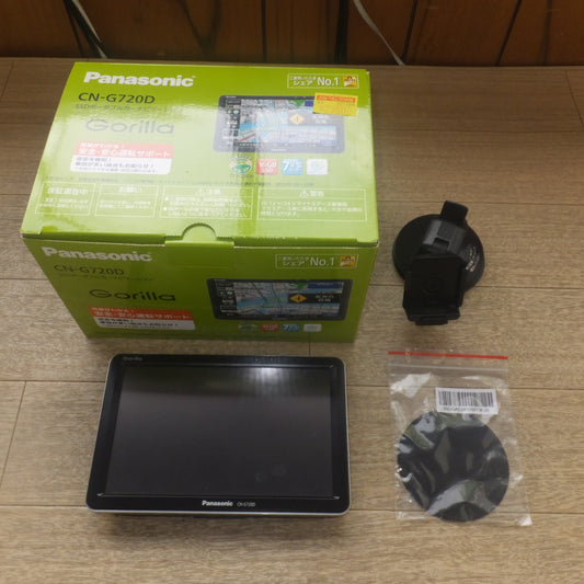 [送料無料] ★パナソニック Panasonic 2019年製 SSDポータブルカーナビゲーション ゴリラ Gorilla CN-G720D 本体のみ★