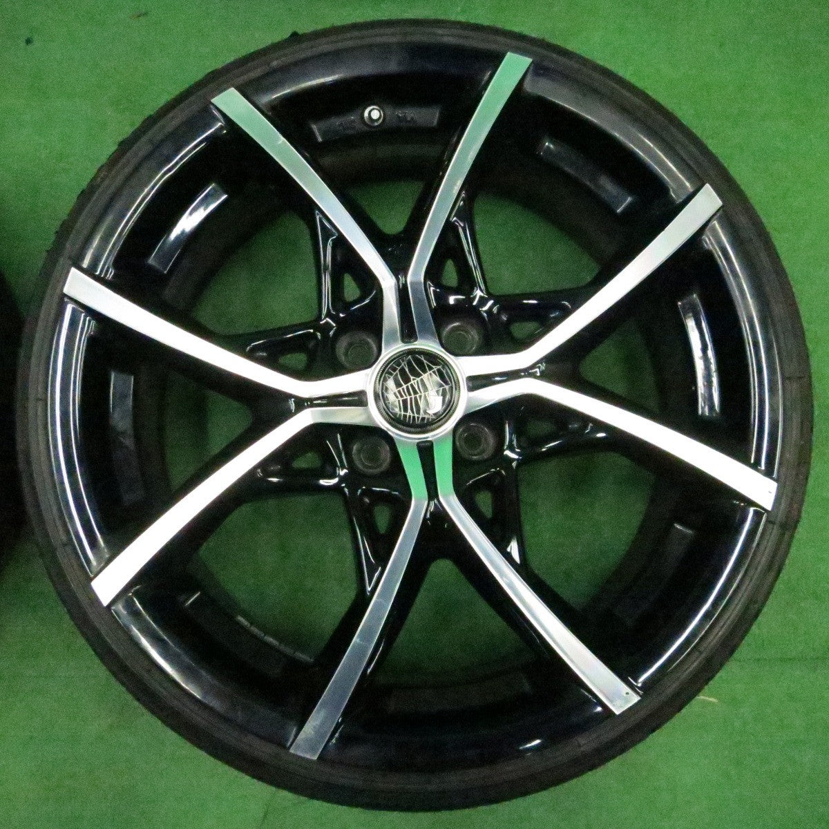*送料無料* バリ溝！20年！ほぼ10分★軽カー 165/35R17 M´zSPEED J スパイダートラップ ナンカン ウルトラ スポーツ NS-2 PCD100/4H★4050108ナノ