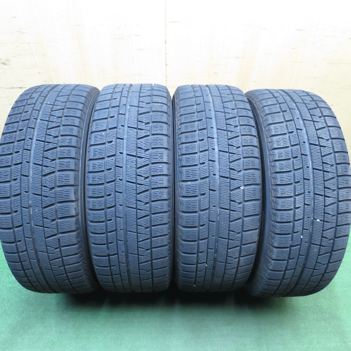 バリ溝！キレイ！9分★スタッドレス 215/55R17 ヨコハマ アイスガード iG50 プラス AZ SPORTS AZスポーツ 17インチ PCD114.3/5H★5031108Hス