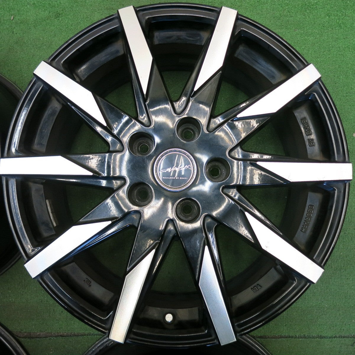 4本価格★SMACK ENKEI SFIDA 17インチ ホイール スマック エンケイ スフィーダ 17×7J PCD114.3/5H★6070903HAホ
