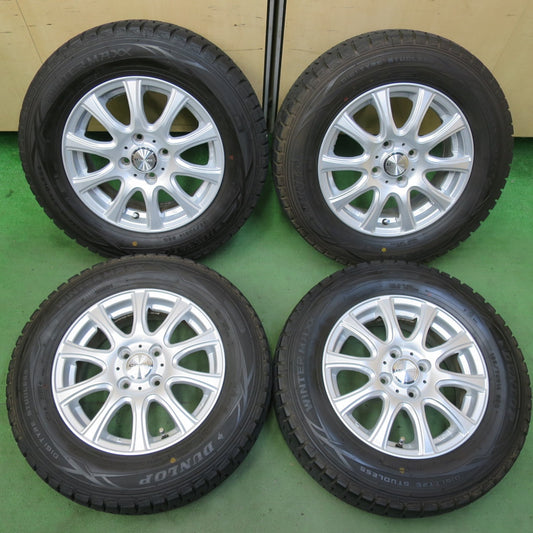 バリ溝！キレイ！9.5分★スタッドレス 185/70R14 ダンロップ ウインターマックス WM01 LAUFBAHN ラウフバーン 14インチ PCD100/4H★5093007イス