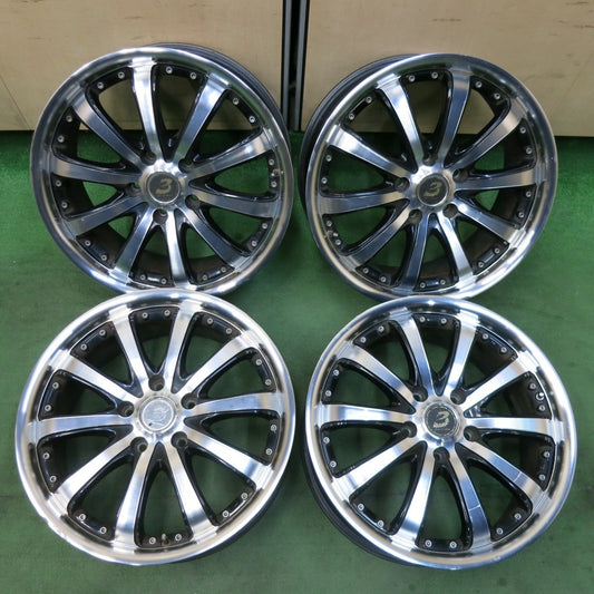 4本★LOXARNY EX BYRON STINGER BADX 17インチ ホイール ロクサーニ バイロン スティンガー 17×7J PCD114.3/5H★5031405SYホ