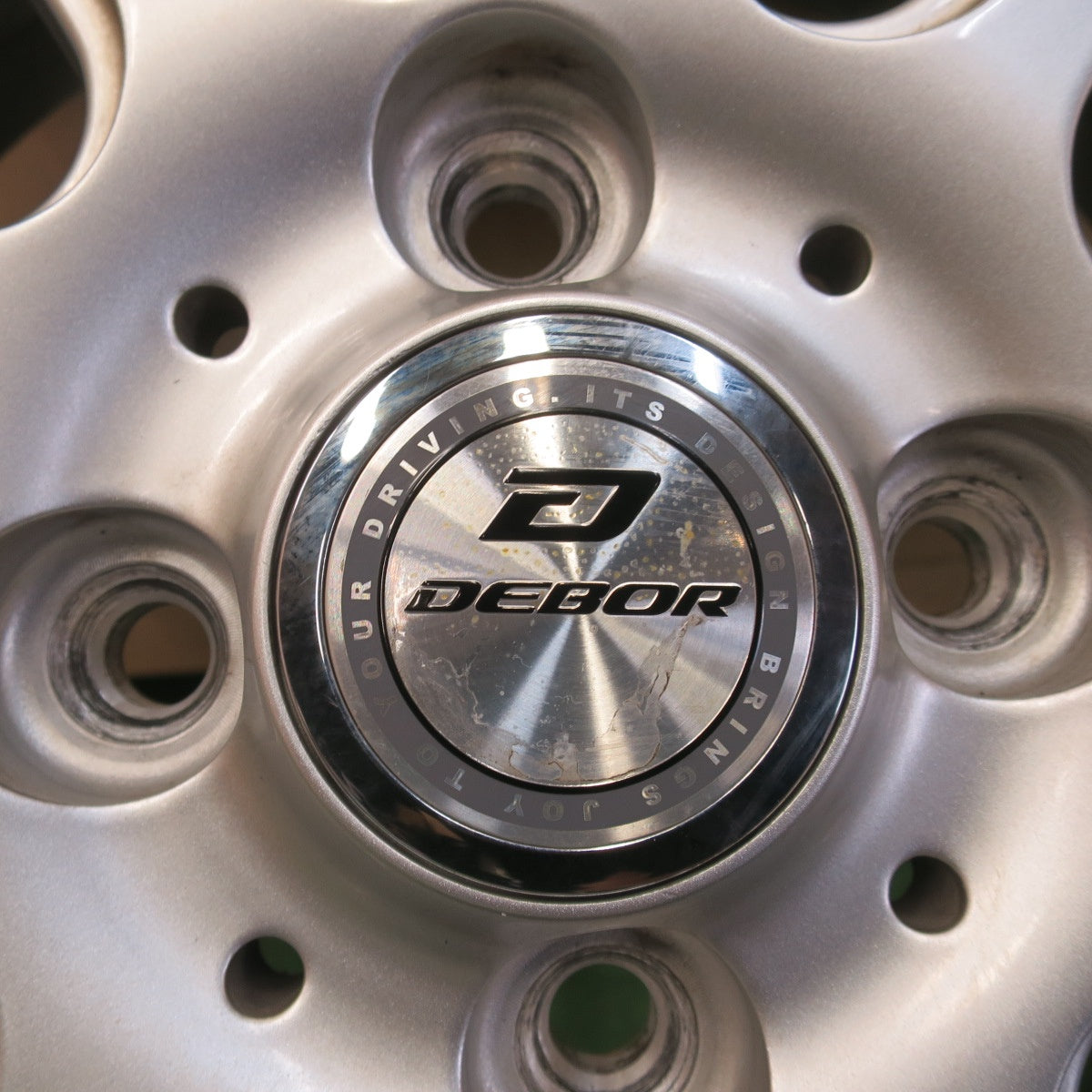 バリ溝！25年！キレイ！ほぼ10分★スタッドレス 155/65R14 ヨコハマ アイスガード iG52C DEBOR 社外 アルミ 14インチ PCD100/4H★6052705イス