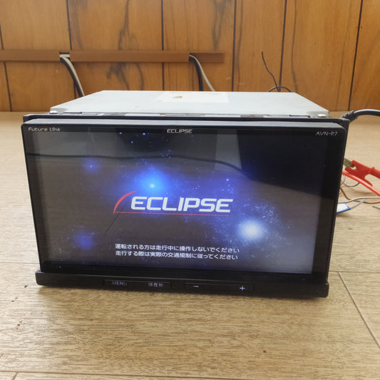 [送料無料] ★富士通テン イクリプス ECLIPSE メモリーナビゲーション WVGA AVシステム AVN-R7★