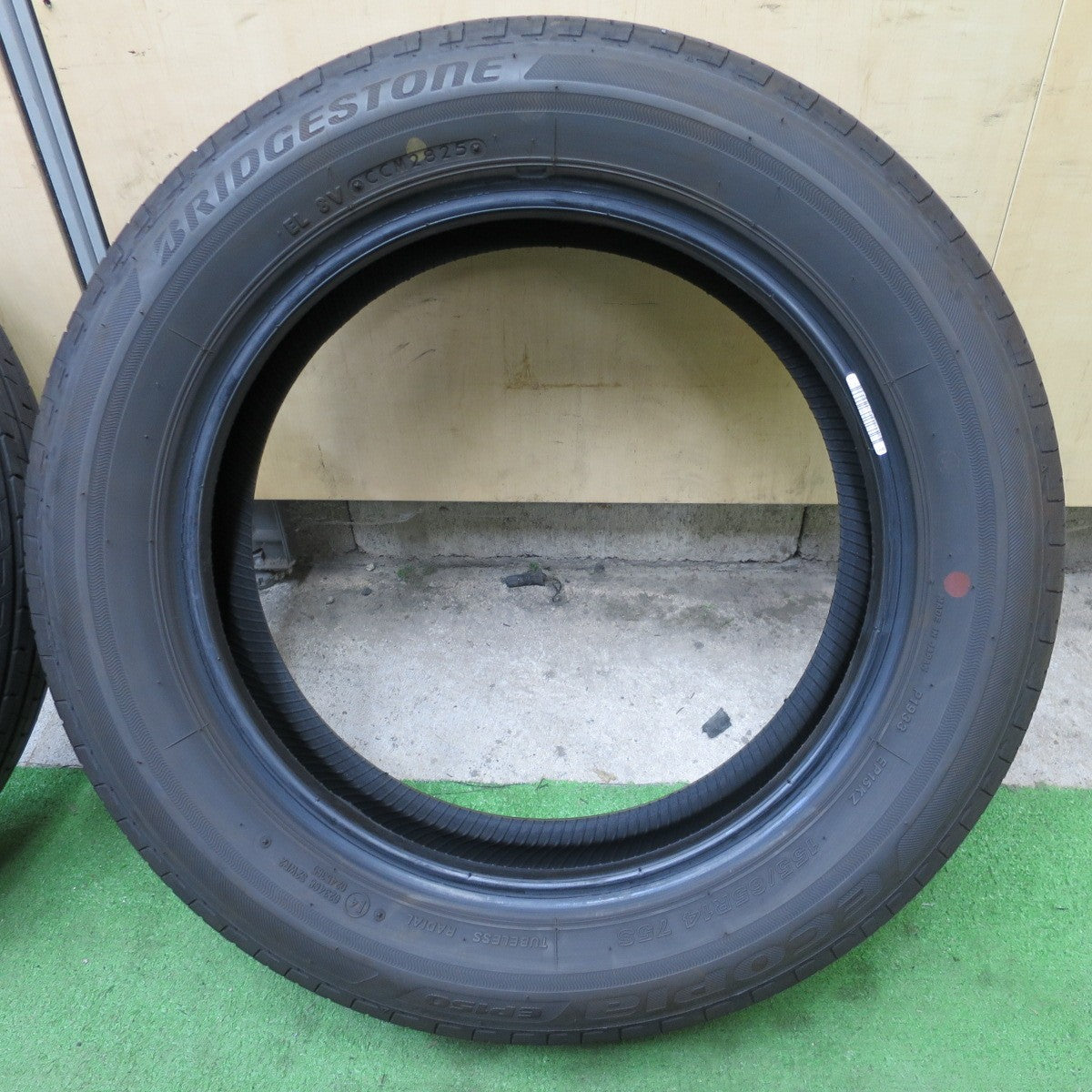 4本価格！25年◎155/65R14 ブリヂストン エコピア EP150 タイヤ 14インチ スペーシア ワゴンR タント ムーブ N-BOX 等◎6092102NGノタ
