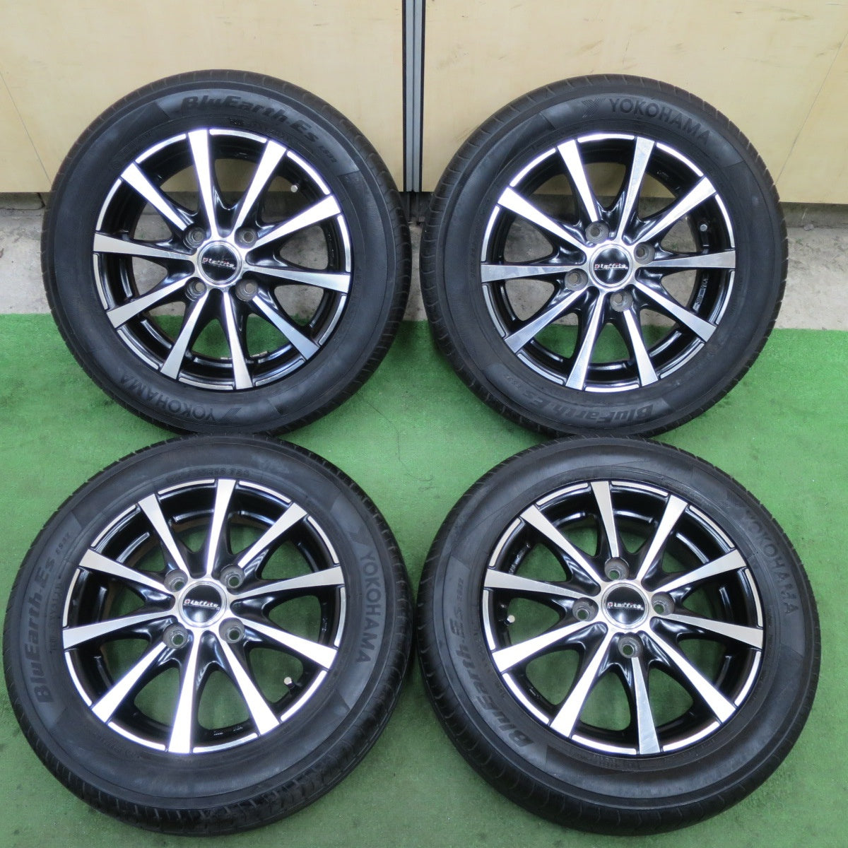 4本価格★155/65R13 ヨコハマ BluEarth-ES ES32 Laffite LE-03 ラフィット ブルーアース 13インチ PCD100/4H★6042804TTノ