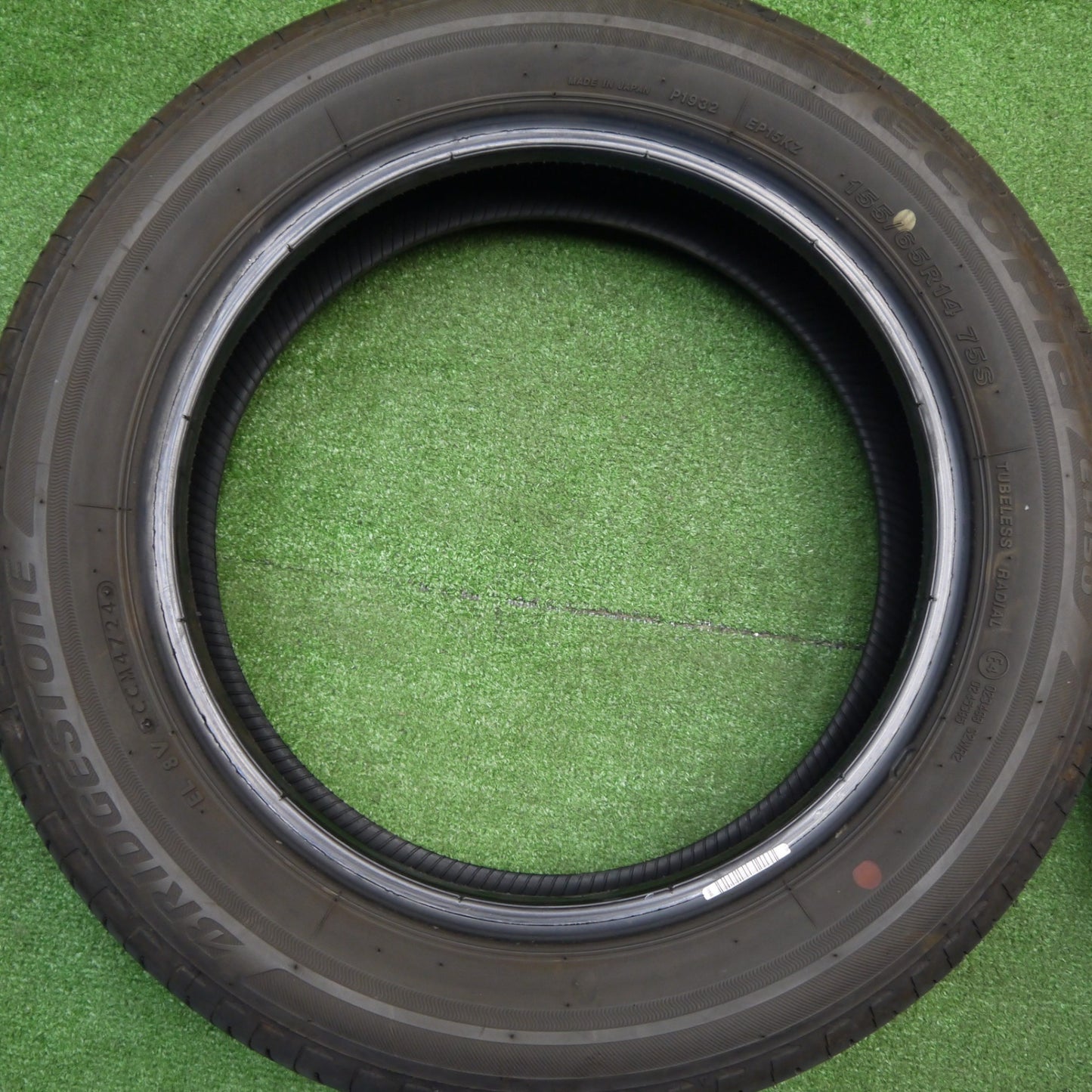 バリ溝！24年！8.5分★155/65R14 ブリヂストン エコピア EP150 タイヤ 14インチ ラパン タント スペーシア N-BOX 等★5111203Hノタ