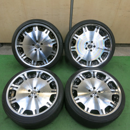 キレイ★アミスタット ゼロス 245/35R20 トーヨー トランパス Lu2 Amistad ZELOS 3P 20インチ PCD114.3/5H★5050501ナノ