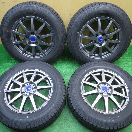 バリ溝！21年！キレイ！9.5分★スタッドレス 205/65R16 ダンロップ ウインターマックス 03 WINNERS ウィナーズ 16インチ PCD114.3/5H★5102103NJス