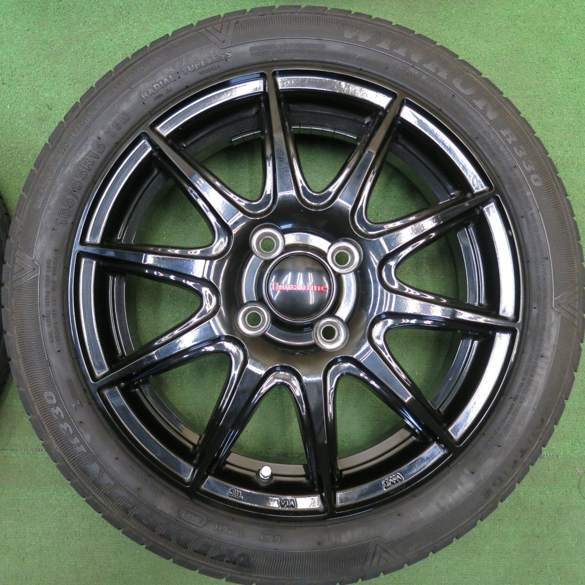 4本価格！23年★165/55R15 ウィンラン R330 Humanline ヒューマンライン 15インチ 軽サイズ N-BOX タント スペーシア 等 PCD100/4H★6042303HAノ