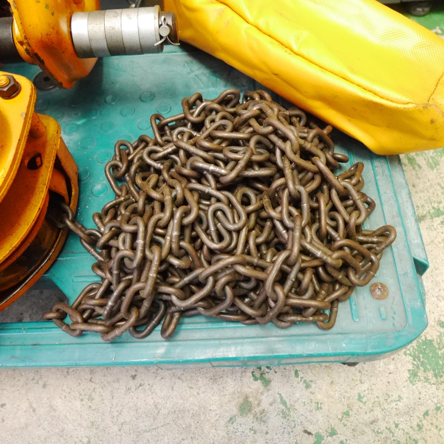 [送料無料] ☆KITO キトー 1ton チェーンブロック M3形 トロリ TS2-367 工具 道具 1トン 1000kg 荷揚 吊り上げ 運搬 チェンブロ☆