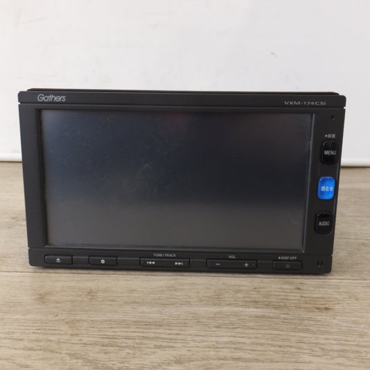 [送料無料] 現状品★ケンウッド製 ホンダ 純正 エントリーインターナビ Gathers VXM-174CSi　セキュリティロック(43)★