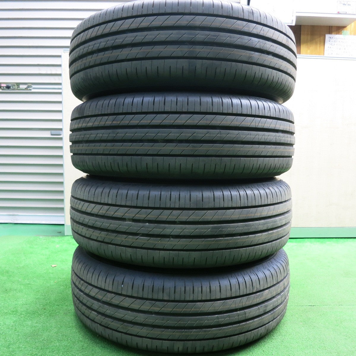 [送料無料] 新車外し！24年★トヨタ 40系 アルファード エグゼクティブラウンジ 純正 225/65R17 ブリヂストン トランザ T005A 17インチ PCD120/5H★4123007HAノ
