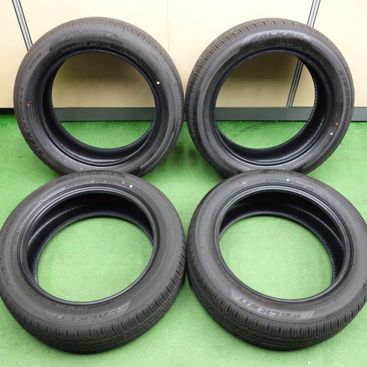 新車外し!26年◎225/55R18 ファルケン ZIEX ZE001A A/S タイヤ 18インチ デリカ D:5 アウトランダー エクストレイル クロストレック 等◎6090602KTノタ