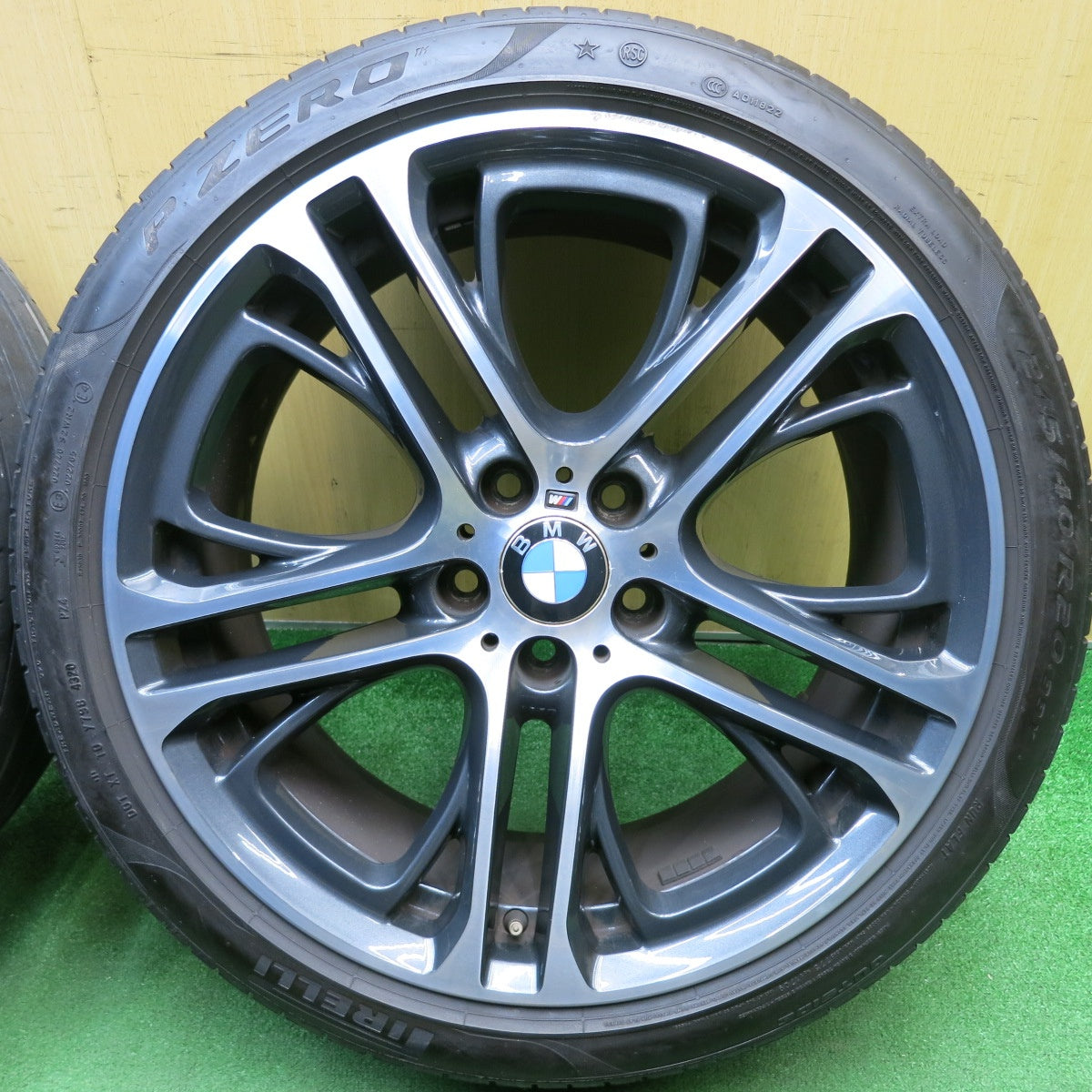 4本価格★BMW X4 Mスポーツ 純正 245/40R20 275/35R20 ピレリ PZERO TM ランフラット 20インチ PCD120/5H★6030507HAノ