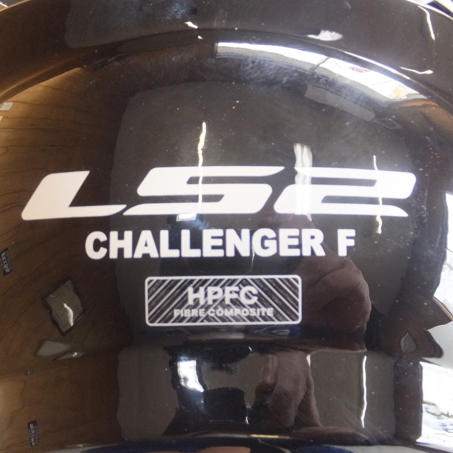 [送料無料] キレイ★LS2 HELMETS フルフェイスヘルメット CHALLENGER F　BLACK　SIZE L★