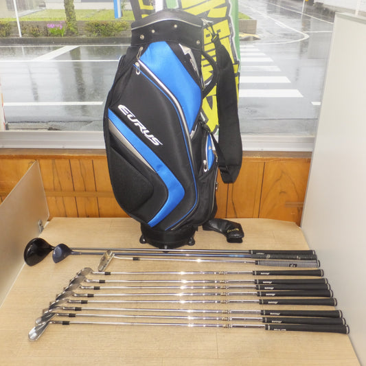 [送料無料] 岐阜発 キレイ★ゴルフクラブ 各種 11本 セット　PRECEPT cobra G-TOM Mizono ROYALGRIP GolfPride DynamicGold EURUS など★