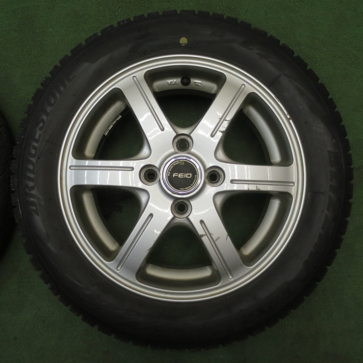 4本価格◎スタッドレス 155/65R14 ブリヂストン ブリザック VRX2 FEID G6 フェイド 14インチ PCD100/4H◎6072905NJス