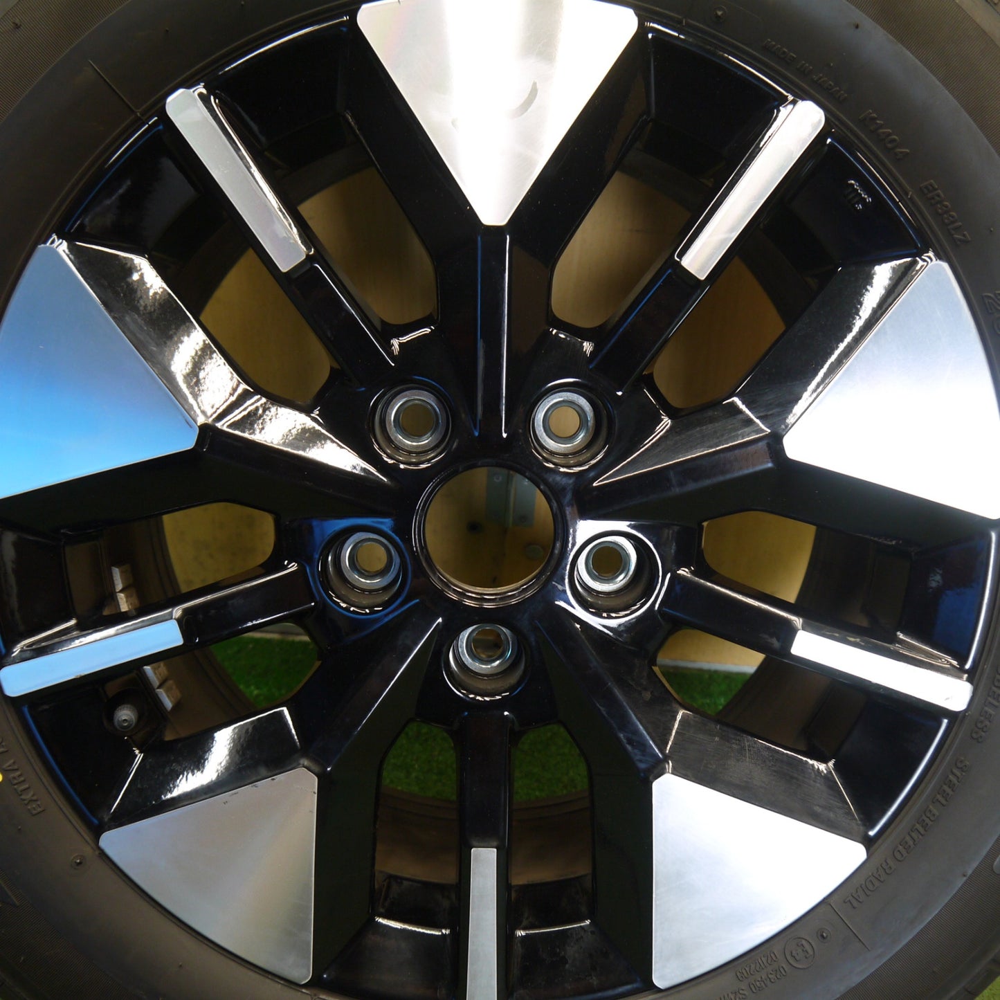 バリ溝！24年！9.5分！1本◎ホンダ RP ステップワゴン スパーダ 純正 ENKEI 205/60R16 ブリヂストン トランザ ER33 エンケイ 16インチ PCD114.3/5H◎6062205Hノ