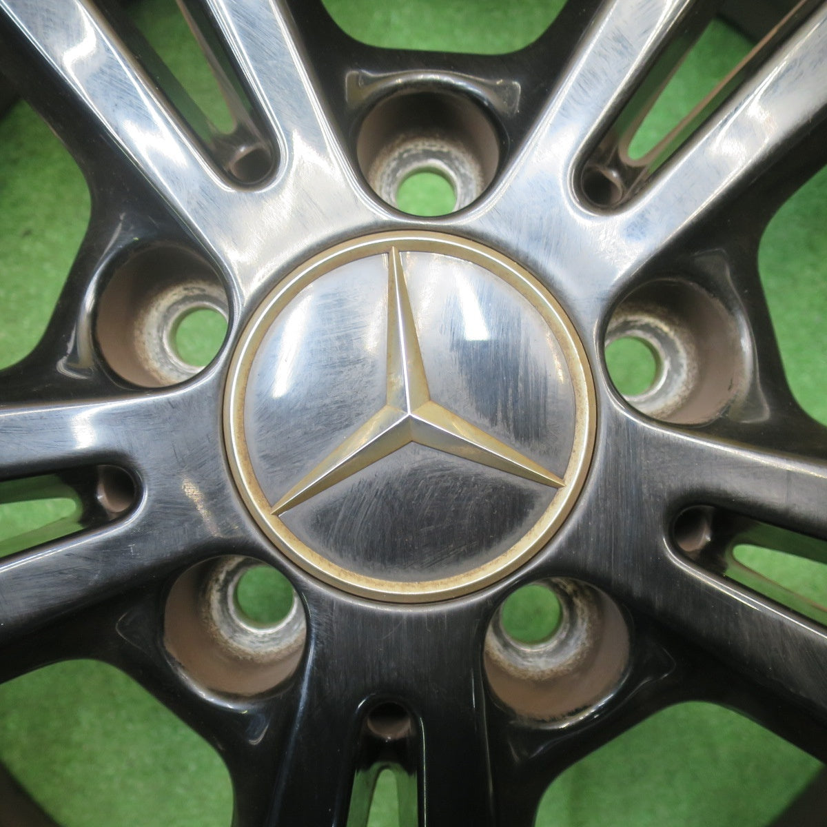 バリ溝！9分★ベンツ Aクラス W177 純正 225/45R18 スタッドレス ブリヂストン ブリザック VRX2 18インチ B CLA クラス PCD112/5H★5120405NJス