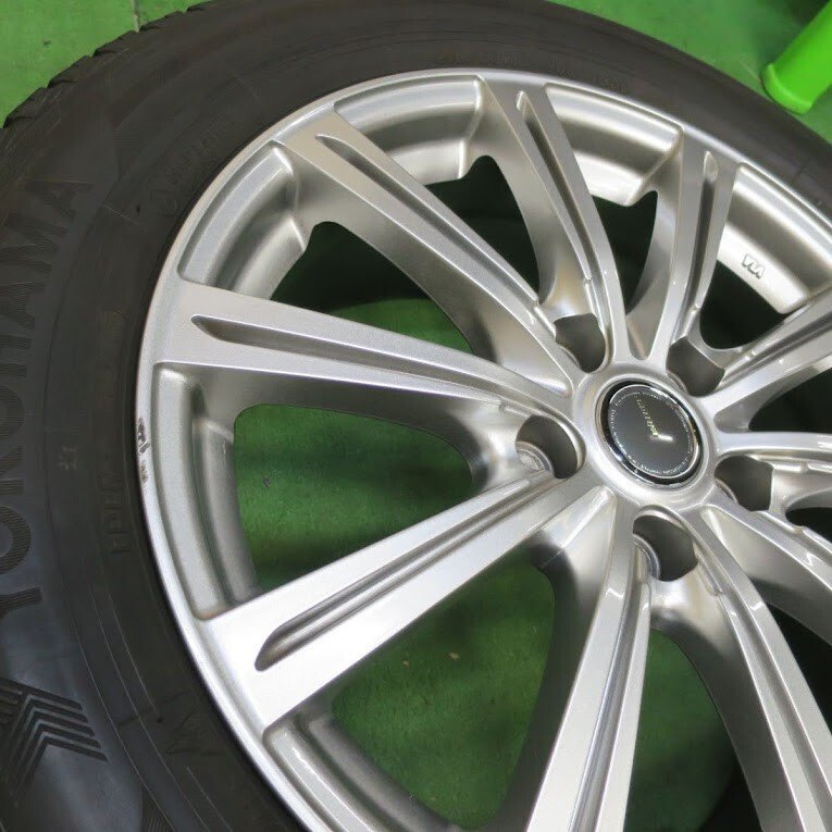 キレイ★スタッドレス 215/60R17 ヨコハマ アイスガード iG50 プラス MiLLOUS ミルアス 17インチ PCD114.3/5H★4102110イス
