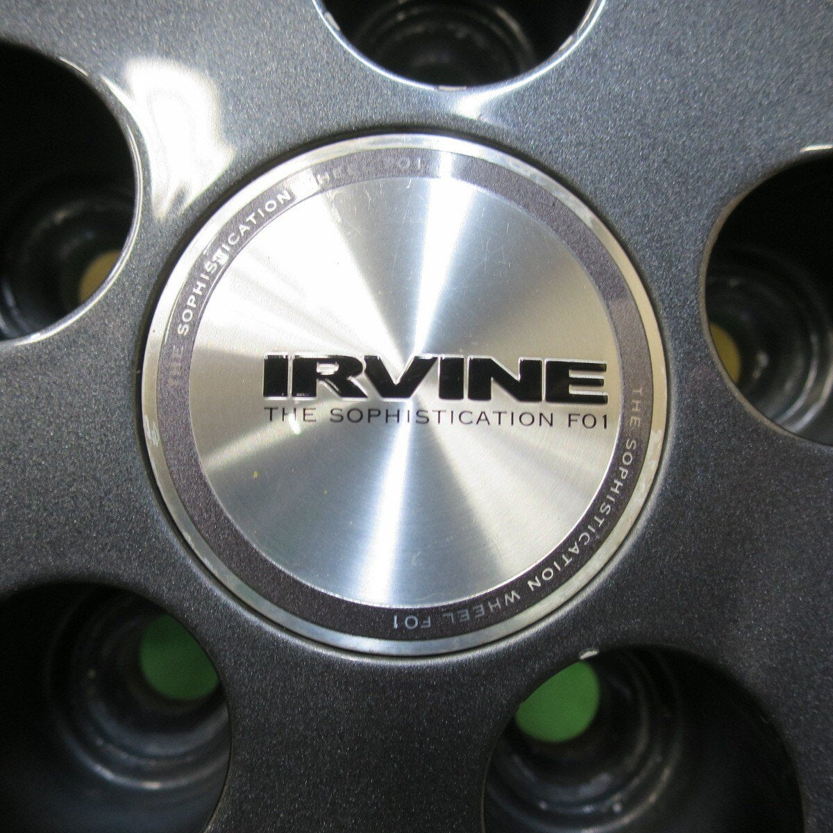 バリ溝！キレイ！9分★アウディ ワーゲン等 IRVINE F01 185/60R15 スタッドレス グッドイヤー アイスナビ ZEA2 アーヴィン 15インチ PCD100/5H★5031702イス