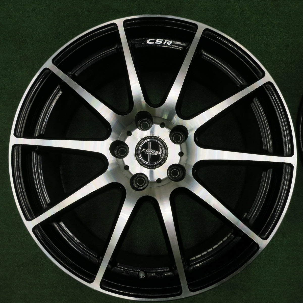 [送料無料] 4本価格★X CROSS SPEED PREMIUM クロススピード プレミアム 18インチ ホイール 18×8J PCD114.3/5H★4101104NJホ