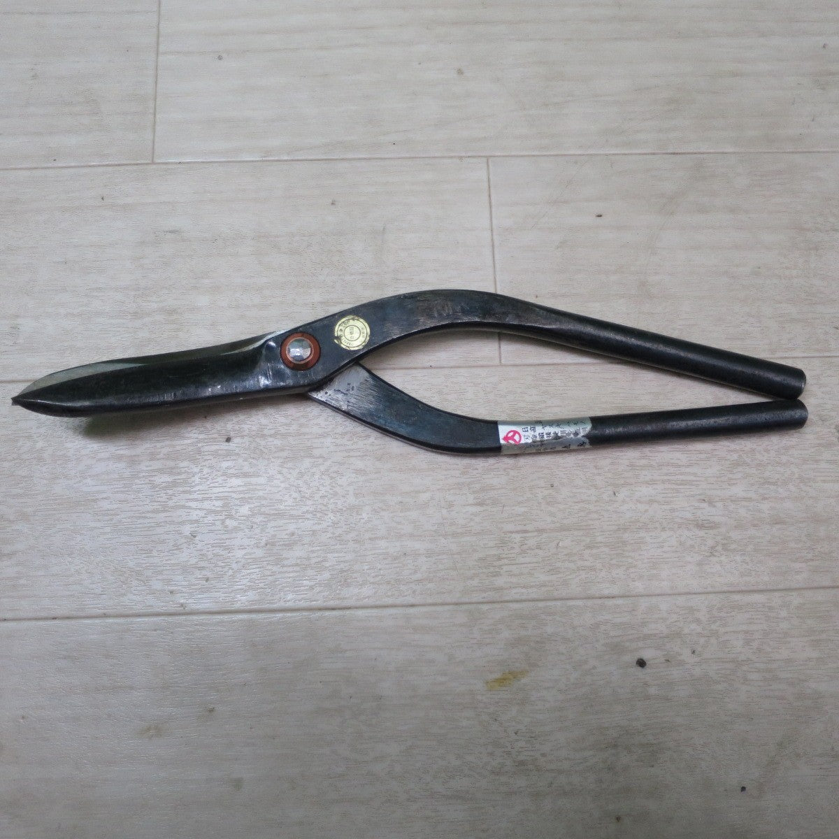 [送料無料] ☆直徳 金切鋏 銀印 立切 270mm  ステン 板金 ハンド ツール 工具 道具 はさみ ハサミ☆