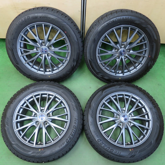 超バリ溝！23年！キレイ！ほぼ10分★スタッドレス 215/60R17 ヨコハマ アイスガード iG60 ravrion RM01 ラブリオン 17インチ PCD114.3/5H★5052702イス